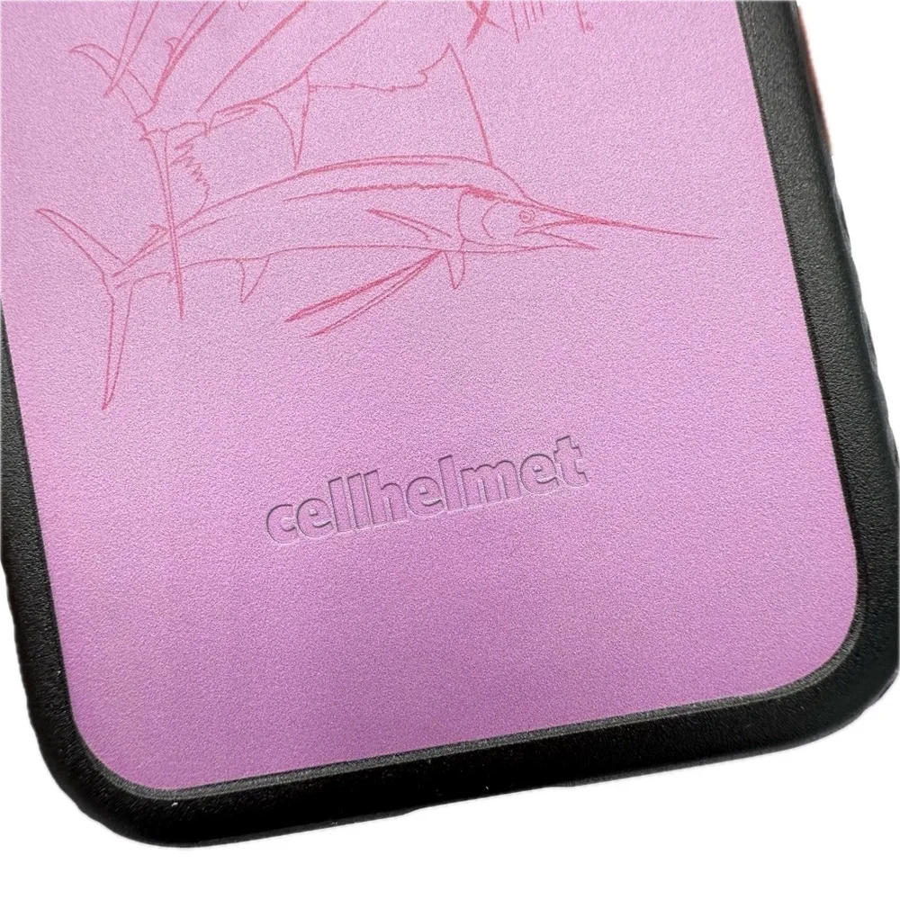 Guy Harvey Fortitude Pink Ribbon Awareness Protective iPhone 13 Pro Max Case